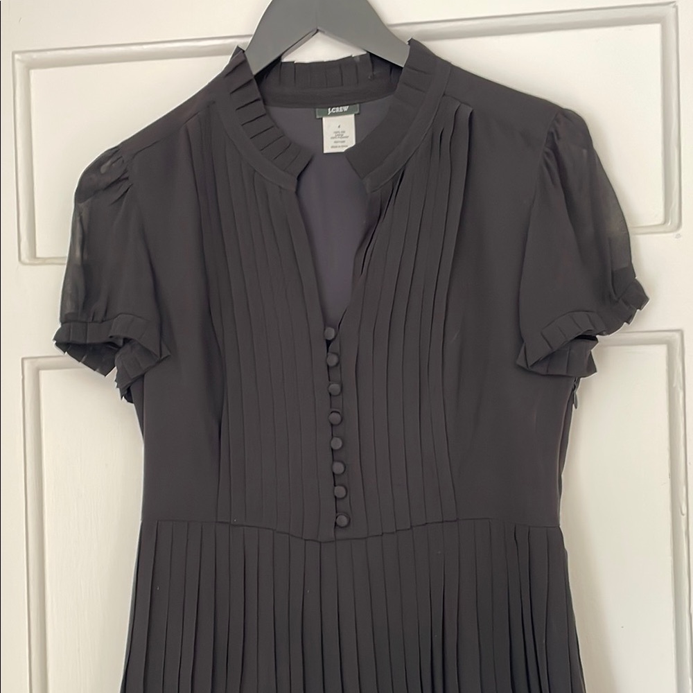 Pleated Silk Dress Size 4